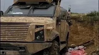 Вооружённые силы Азербайджана ведут огонь из установки SPEAR MK2 — 120-мм миномет