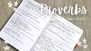 Bible Study on Proverbs 1 | Bible Study with Me!