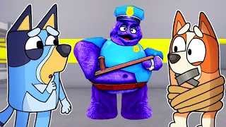 Bluey & Bingo Escape EVIL GRIMACE PRISON!