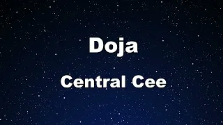 Karaoke♬ Doja - Central Cee 【No Guide Melody】 Instrumental