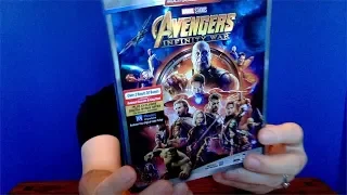 Blu-Ray Unboxing Avengers: Infinity War