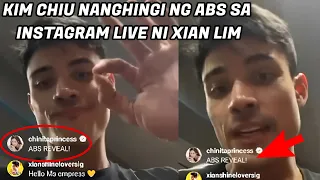 Kim Chiu KINULIT si Xian Lim na MAGPAKITA ng ABS sa INSTAGRAM LIVE Nito!