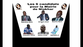 6 candidats pour un poste. La mairie de Niakhar