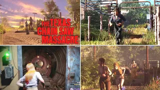 How to use ALL EXITS & Escape Victims Guide | The Texas Chain Saw Massacre Slaughterhouse Map