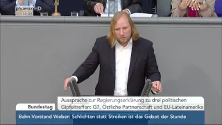 Bundestag: Aussprache zur Regierungserklärung zu drei Gipfeltreffen am 21.05.2015