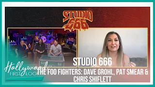 STUDIO 666 (2022) | The Foo Fighters: Dave Grohl, Pat Smear & Chris Shiflett chat about their film