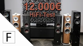 12.000€ - 14.000€ HiFi Lautsprecher Test | B&W 804 vs. Elac Concentro S 507 vs. Dali Epicon 6!