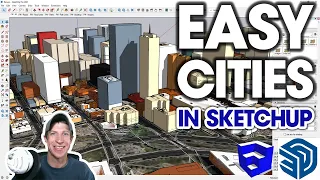 The Best Way to Create a CITY in SketchUp!