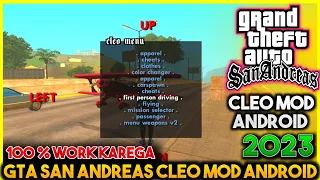 HOW TO INSTALL CLEO MENU CHEATS GTA SAN ANDREAS ANDROID | GTA SAN ANDREAS CLEO MOD ANDROID 2023