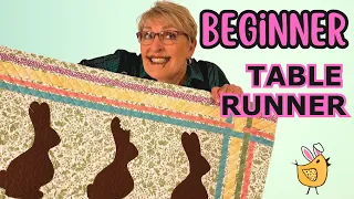 DIY Table Runner Tutorial For Beginners ~ Easy Applique'