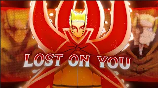 Lost On You🖤 | Naruto Baryon Mode🤍 Alight Motion [Edit/AMV]!📱