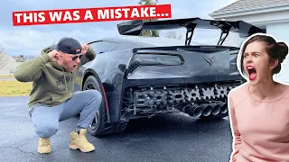 Angry Neighbor CONFRONTS Me About My NEW 1,000HP ZR1 Exhaust... *LOUDEST CAR I'VE OWNED*