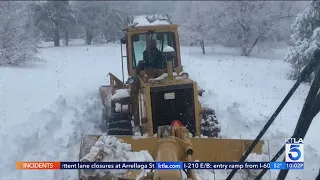 Relief efforts continue in San Bernardino County Moutains