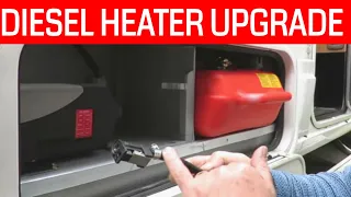 Chinese Diesel Heater Upgrade - Best Improvement Yet..! -  Full Installation And Testing.