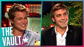 Brad Pitt & George Clooney Roast Each Other In Throwback Interview