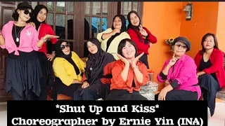 Shut Up and Kiss Line Dance Choreographer by Ernie Yin (INA) #SKLD #linedancer