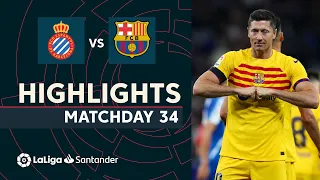 Highlights RCD Espanyol vs FC Barcelona (2-4)