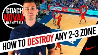 How To Beat a 2-3 Zone in Basketball