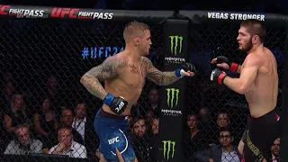 Khabib Nurmagomedov vs Dustin Poirier Slow Motion Highlights (HD)