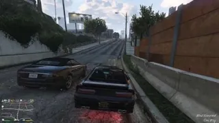 Drifting in a Ruiner 2000 gtav