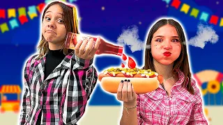 MAYUMI VS HELO - QUEM FIZER O PIOR DESENHO TEM QUE COMER A COMIDA SABOTADA!!