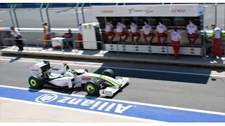 Gp da Europa, Valência 2009 Corrida editada Parte 2 (Sequência de paradas nos pits)