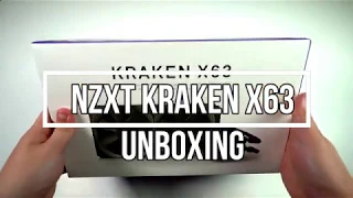 NZXT Kraken X63 Unboxing