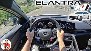 The 2023 Hyundai Elantra N DCT is Always Ready for Playtime (POV Drive Review)