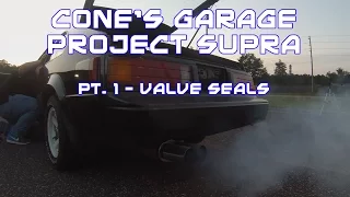 Cone's Garage | Project MKII Supra | Valve Seals