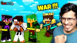 I Am Ready For The WAR In LILYVILLE 😱| MINECRAFT