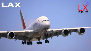 LAX |Plane Spotting Arrivals on RWY 24R