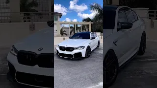 Bmw M5 Snow white❤️‍🔥 #car #viral #fyp #short #fy #shorts#shortsvideo #shortvideo#fypシ #foryou#sound