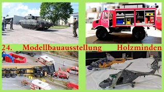 24. Modellbauausstellung in der Pionierkaserne am Solling: RUNDGANG