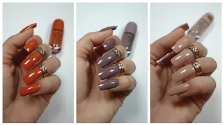 Essence Nail Polish Swatches || Autumn Shades || DELUXE NAILS SELY