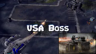 C&C Contra X Beta Superweapon [Conventional] Generals Challenge #14 vs USA Boss General [Hard]