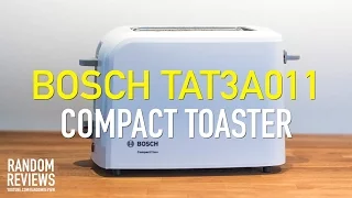 Best Compact Toaster? BOSCH TAT3A011 Review