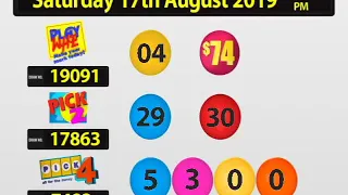 NLCB Online Draw Results Saturday 17th Aug 2019