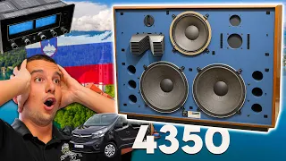 Fino in SLOVENIA per comprare dell'HI-FI! 🇸🇮 | JBL 4350