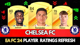 EA FC 24 | CHELSEA FC WINTER RATINGS UPGRADES & DOWNGRADES! 😱🔥ft. Palmer , Jackson , Fernandez ..