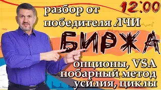 РТС, Доллар, Рубль, Газпром, Нефть... Ежедневное VSA, побарное чтение графиков. 20.05.19г. "БИРЖА".