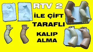 RTV 2 ile  Çift Taraflı Kalıp Alma (Poliüretan Dökümü)