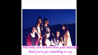 You're Worth It - Cimorelli STUDIO VERSION LYRICS