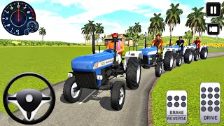 Indian Tractor Driving 3D - New Holland Tractor Extreme Offroad - Gameplay #110 - Android Gameplay