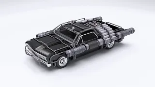 Fast and Furious Fast X 1967 Chevrolet El Camino 3d model