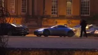 SPECTRE James Bond 007 first exclusive behind the scenes  footage Aston Martin DB10 Blenheim Palace