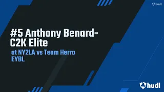 C2K-16U Elite Anthony Benard at NY2LA vs Team Herro EYBL-16U