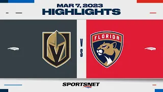 NHL Highlights | Golden Knights vs. Devils - March 7, 2023