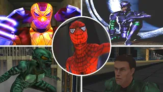 Spider-Man: The Movie All Bosses/All Boss Fights (With Cutscene) + ENDING (PS2, PC)