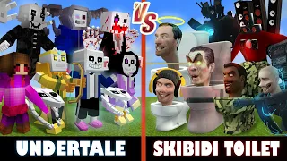 Undertale vs. Skibidi Toilet | Minecraft (EASY BRO!)