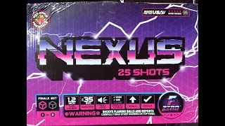 NEXUS (PINK) BY (RED APPLE FIREWORKS) 25 SHOT 500 GRAM